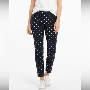Old Navy NWT Pixie Navy blue Polka Dot Pants size 2